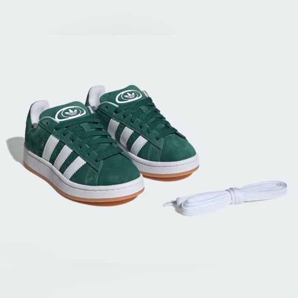 Adidas Campus 00s Dark Green Sneakers J Size 5.5 W7 - Picture 8 of 16